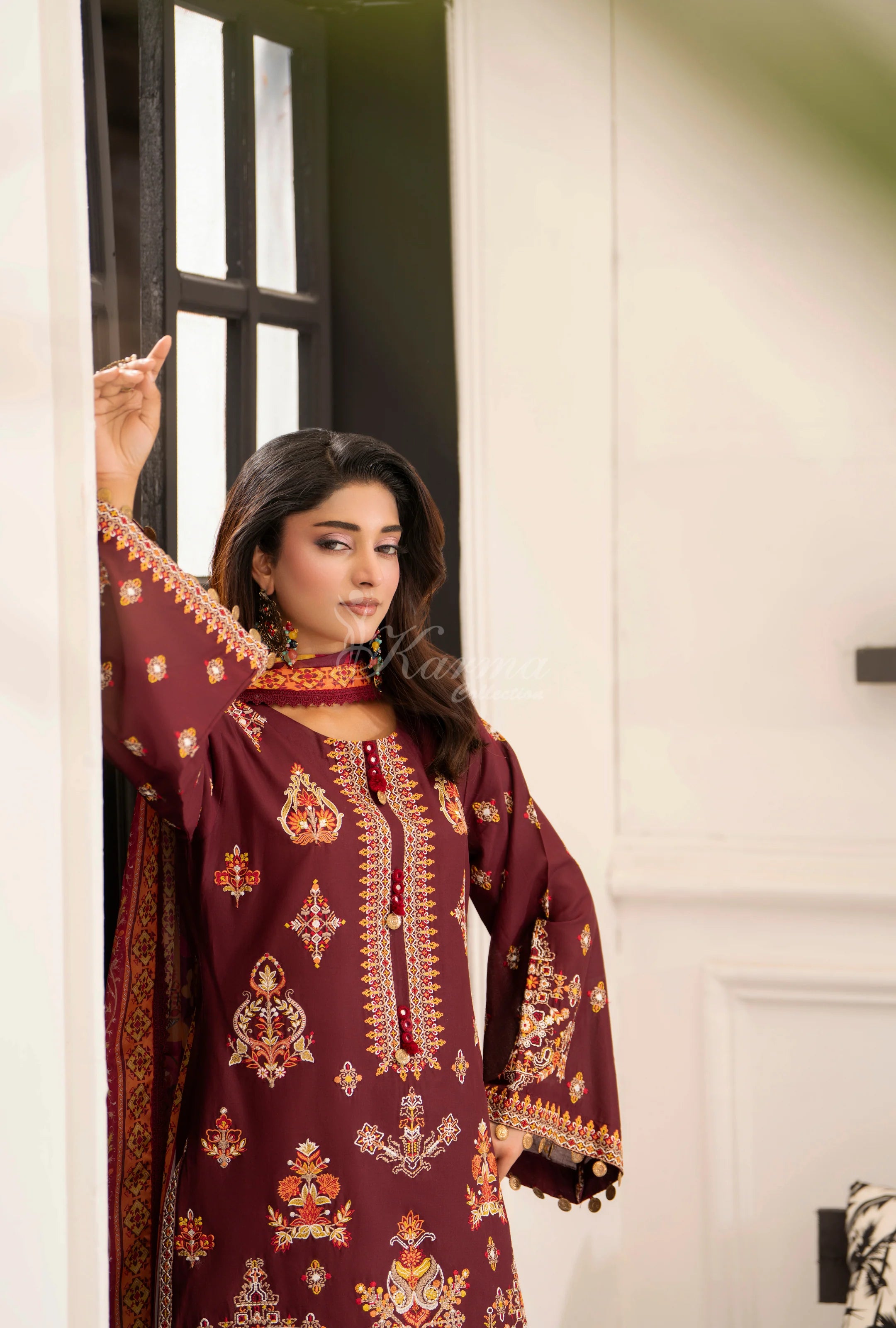 Original karma collection ROYAL BURGUNDY kc1557