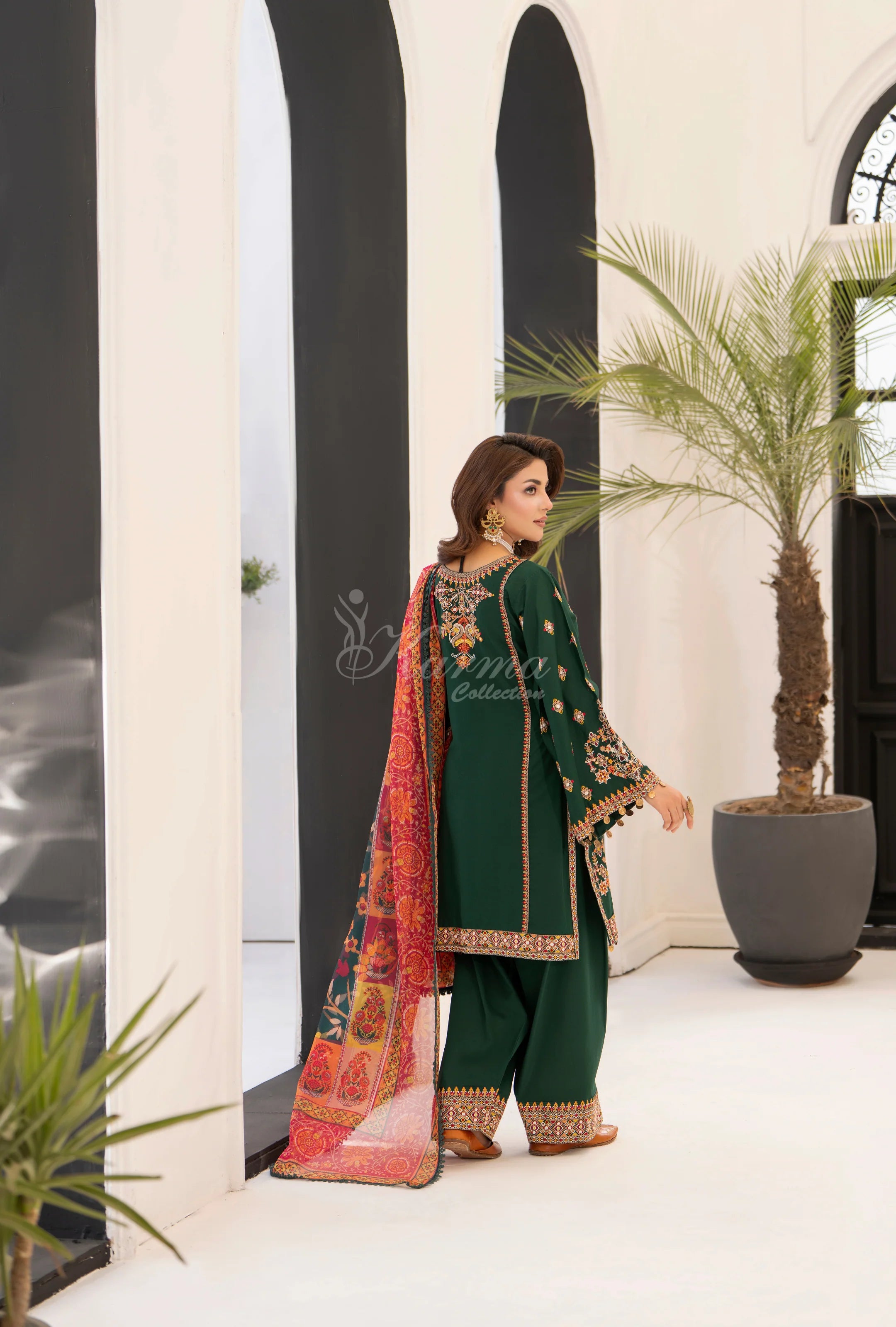 Original karma collection EVERGREEN Kc 1557 3 pc outfit