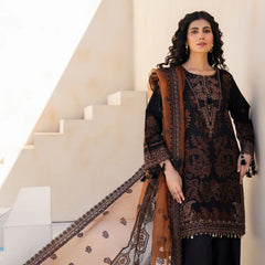 AR black and brown jacquard