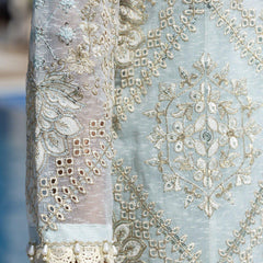 AR sky blue karandi net