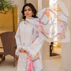 KC1439 baby pink with white thread embroidery