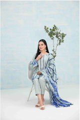 3pc Staple Digital Print suit with Diamond Digital Print Dupatta