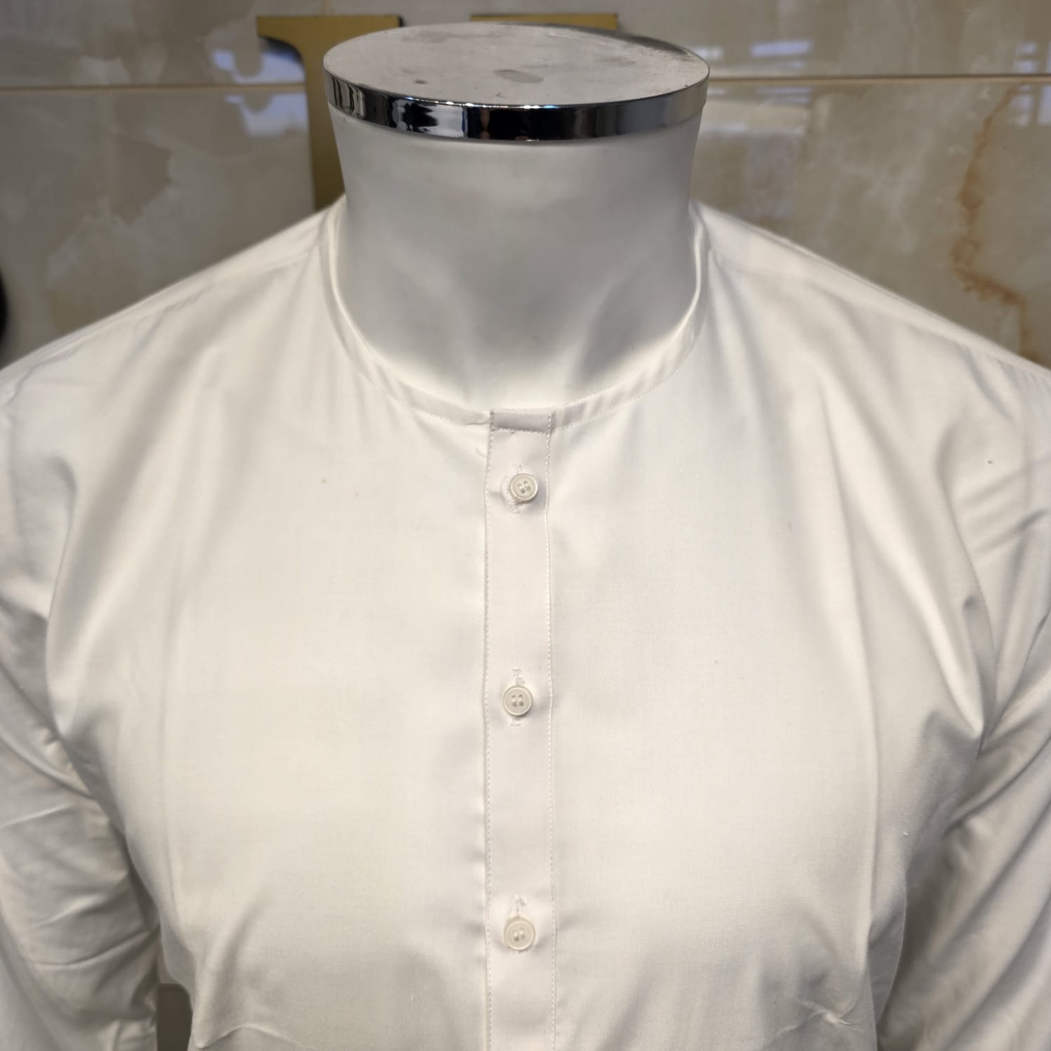 214 off white mens Simple and sophisticated collarless suit