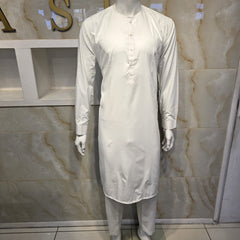 214 off white mens Simple and sophisticated collarless suit