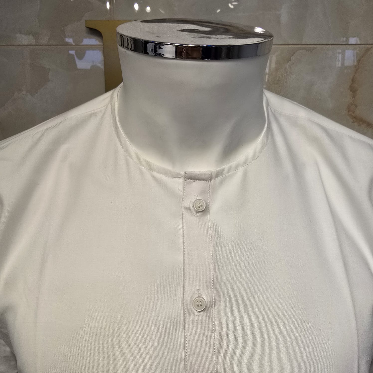 214 off white mens Simple and sophisticated collarless suit