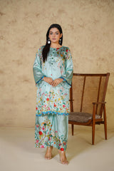 2pc Silk Suit