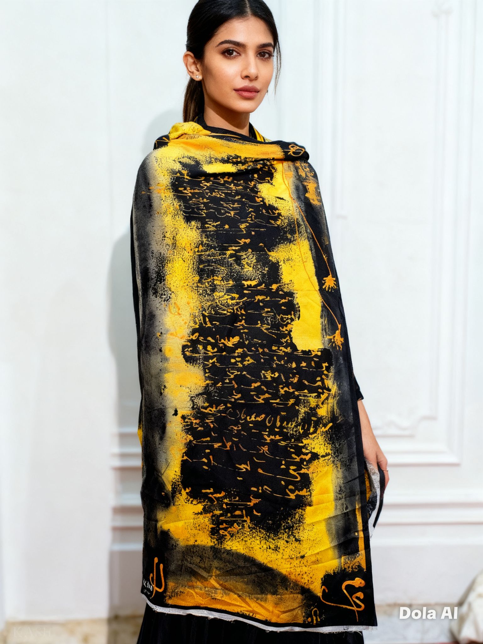 One size Urdu poetry shawls