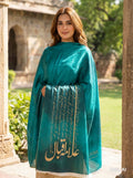 One size Urdu poetry shawls