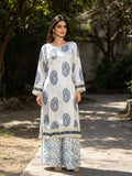 Premium Silk 2-Piece Printed Shalwar Kameez