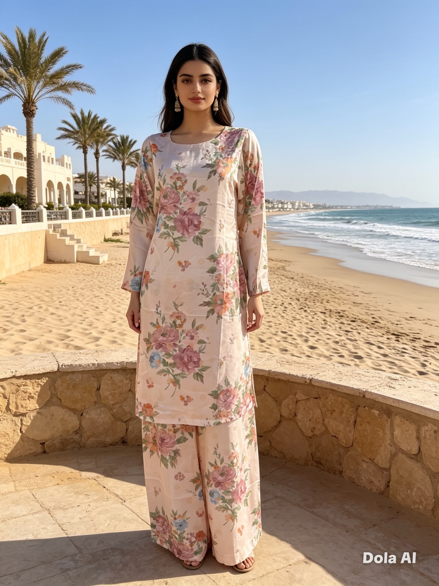 Pastel Bloom Co-Ord Shalwar Kameez