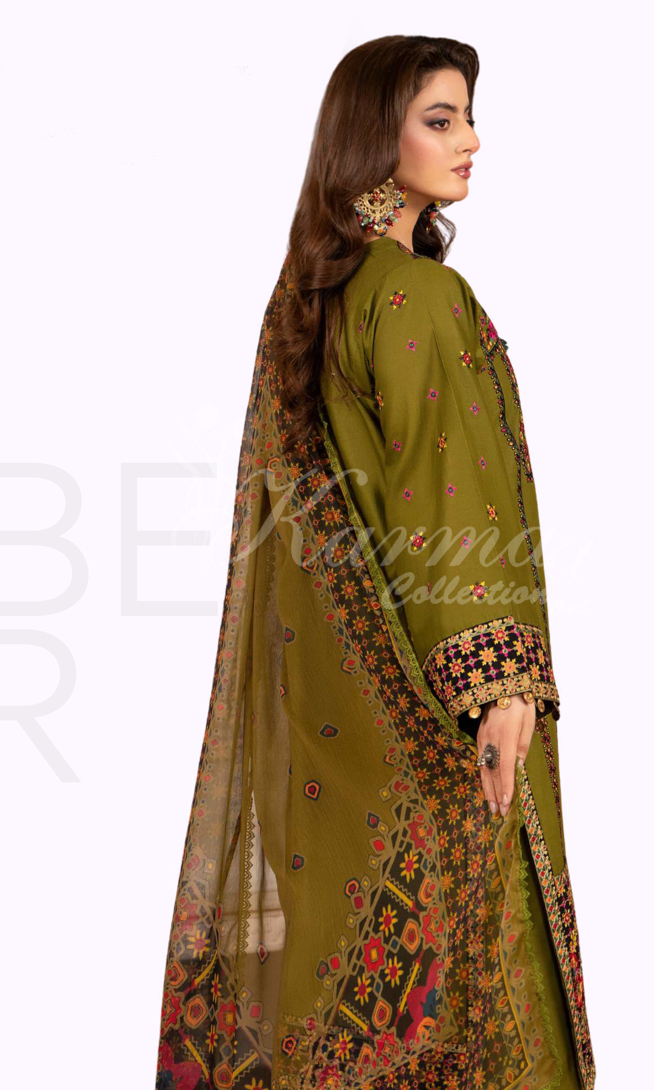 Original karma collection ANTIQUE MOSS KC-1567 3pcs outfit