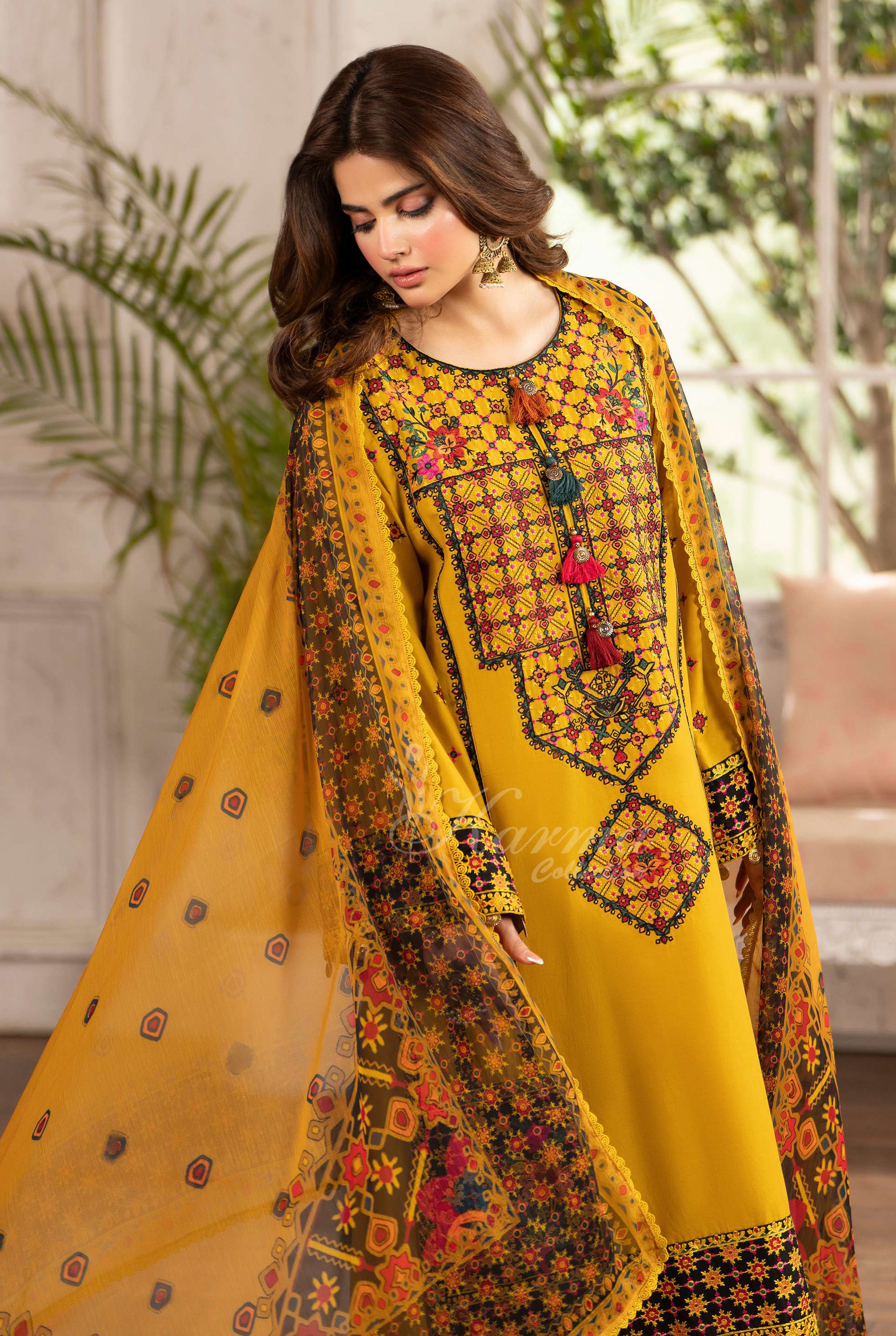 Original karma collection SAFFRON FOLK KC-1567 3pcs outfit