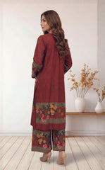 2pc Gulzar stitched staple Lawn digital print