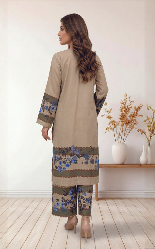 2pc Gulzar stitched staple Lawn digital print